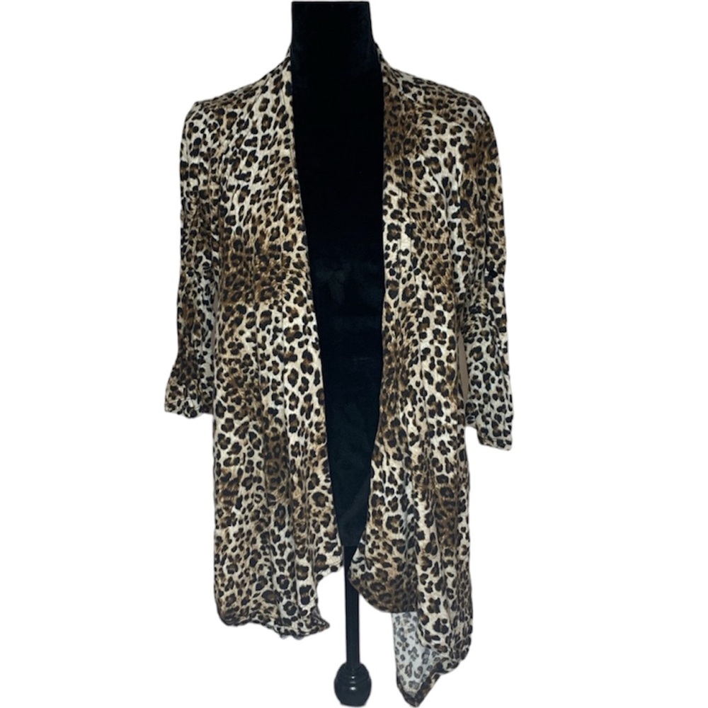 Robert Louis Cheetah Cardigan